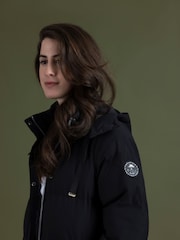 Trespass Female Colter Rainwear Black Coats - Image 3 of 4
