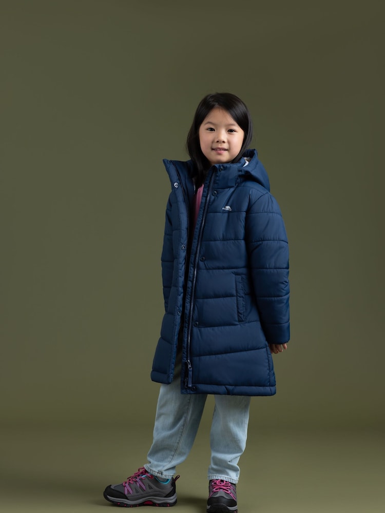 Trespass Female Blue Ellster Casual Coats - Image 1 of 4
