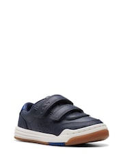 Clarks Blue Urban Solo T Trainers - Image 3 of 7