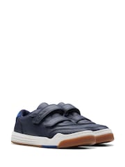 Clarks Blue Urban Solo K Shoes - Image 4 of 7