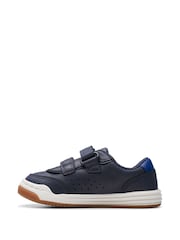 Clarks Blue Urban Solo T Trainers - Image 2 of 7
