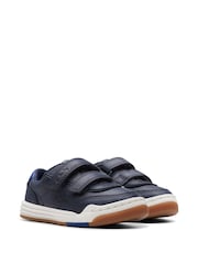 Clarks Blue Urban Solo T Trainers - Image 4 of 7