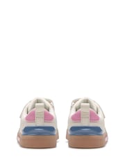 Clarks White Oslo Vibe K. Shoes - Image 6 of 7