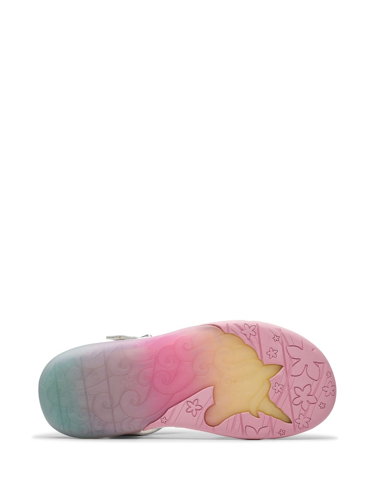 Clarks White Osian Charm K. Sandals - Image 7 of 7 Clarks White Osian Charm K. Sandals - Image 7 of 7