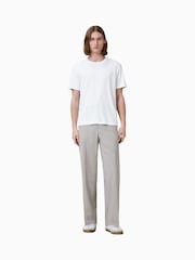 AllSaints White Slater Short Sleeve Crew T-Shirt - Image 4 of 7
