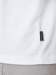 AllSaints White Slater Short Sleeve Crew T-Shirt - Image 5 of 7
