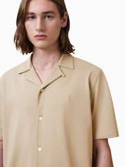 AllSaints Brown Hudson Shirts - Image 2 of 7