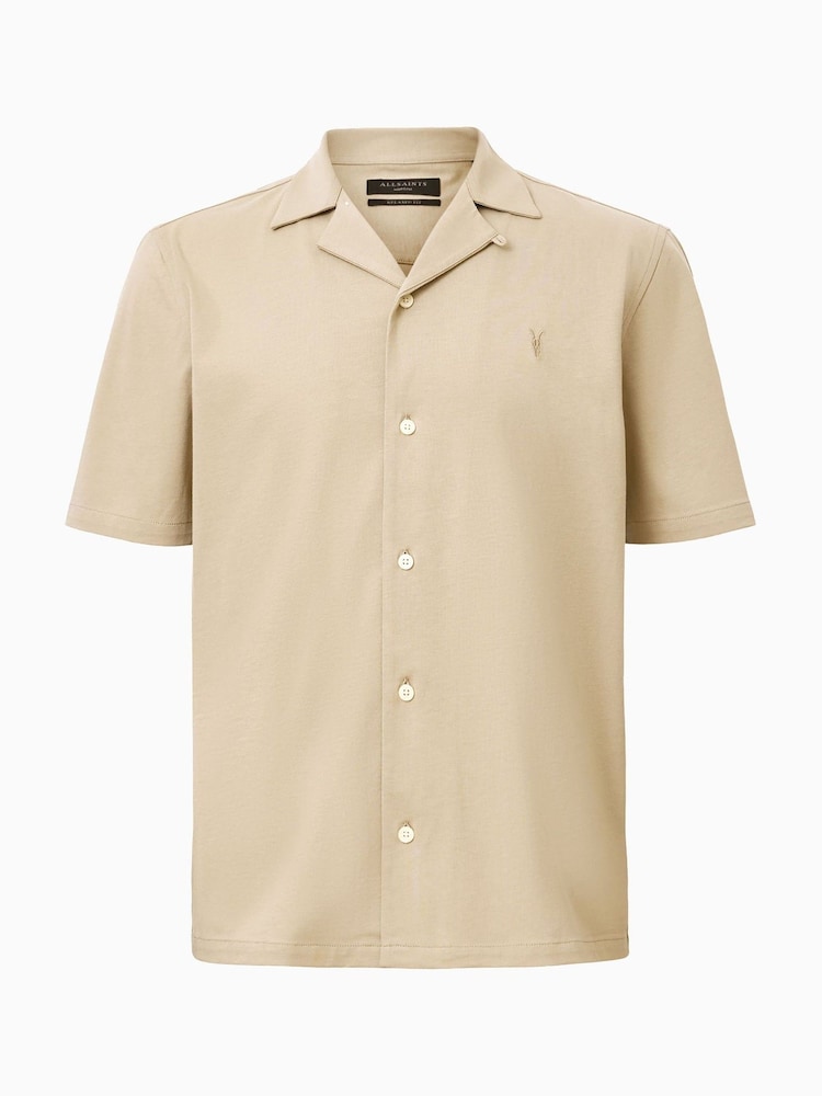AllSaints Brown Hudson Shirts - Image 7 of 7