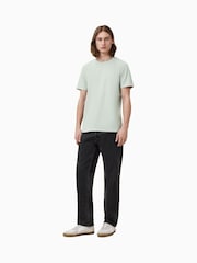 AllSaints Green Bodega Short Sleeve Crew T-Shirt - Image 3 of 6