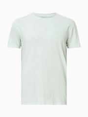AllSaints Green Bodega Short Sleeve Crew T-Shirt - Image 6 of 6