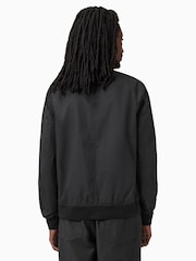 AllSaints Green Rev Bassett Bomber Jacket - Image 4 of 8
