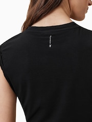 AllSaints Black West Tank Top - Image 6 of 7