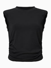 AllSaints Black West Tank Top - Image 7 of 7