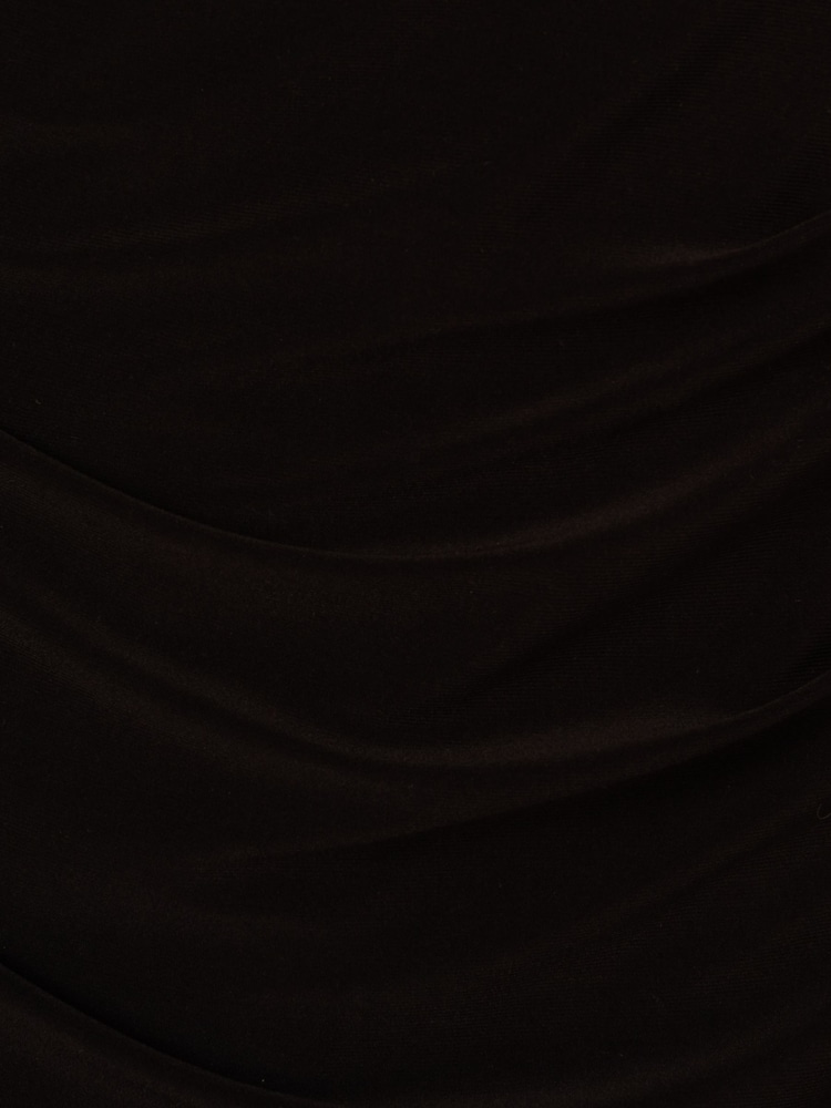 Adrianna Papell Jersey Tuxedo Black Dress - Image 6 of 6