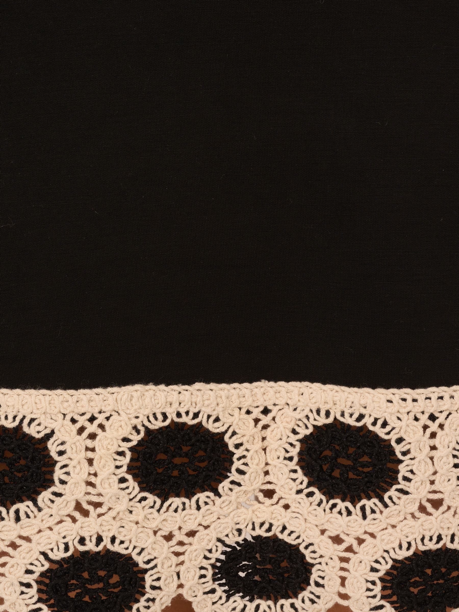 Buy Adrianna by Adrianna Papell Mini Crochet Black Dress