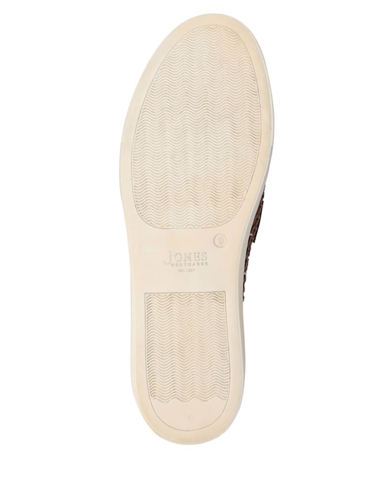 Jones Bootmaker Scottie Leather Trainers - Image 5 of 5