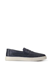 Jones Bootmaker Scottie Leather Trainers - Image 2 of 6