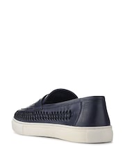 Jones Bootmaker Scottie Leather Trainers - Image 4 of 6