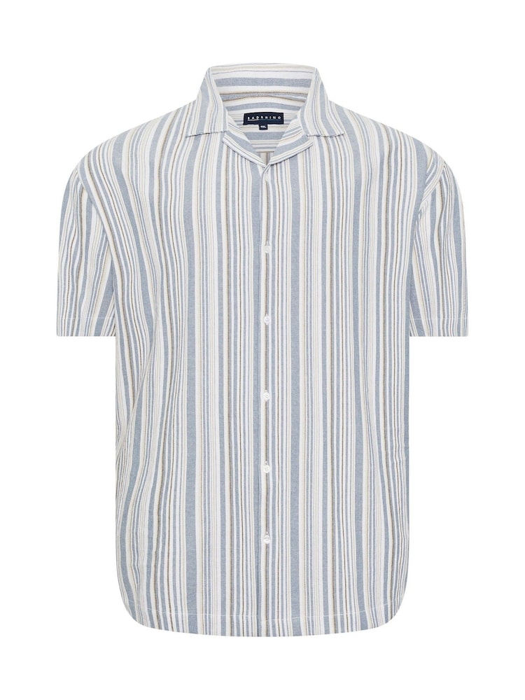 BadRhino Big & Tall 100% Cotton Stripe Shirt - Изображение 1 из 2