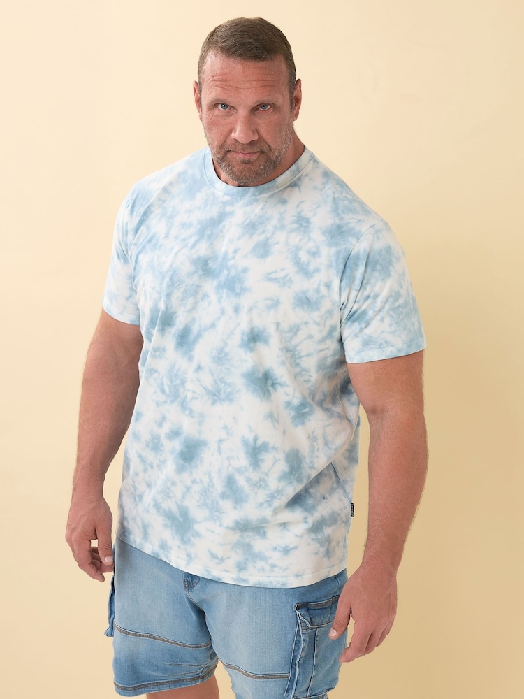 BadRhino Big & Tall Tie Dye 100% Cotton T-Shirt - Bild 1 von 6