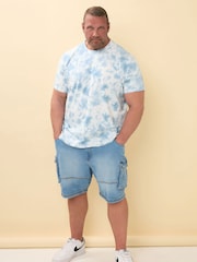 BadRhino Big & Tall Tie Dye 100% Cotton T-Shirt - Bild 2 von 6