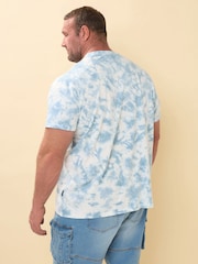 BadRhino Big & Tall Tie Dye 100% Cotton T-Shirt - Bild 3 von 6