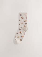 Neutral Autumn Ankle Socks 4 Pack - Image 2 of 7