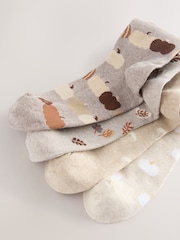 Neutral Autumn Ankle Socks 4 Pack - Image 6 of 7