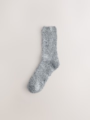 Blue/Grey Cosy Socks 2 Pack - Image 3 of 6