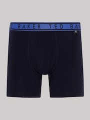 Ted Baker Blue Bayou Bachelors Mazarine Boxer Briefs 3 Pack - Image 2 of 4
