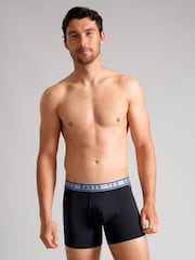 Ted Baker Blue Bayou Bachelors Mazarine Boxer Briefs 3 Pack - Image 3 of 4