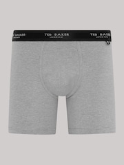 Ted Baker Blue Tile Heather Boxer Briefs 3 Pack - Image 2 of 6