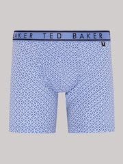 Ted Baker Blue Tile Heather Boxer Briefs 3 Pack - Image 4 of 6