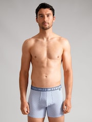 Ted Baker Blue Tile Heather Boxer Briefs 3 Pack - Image 5 of 6