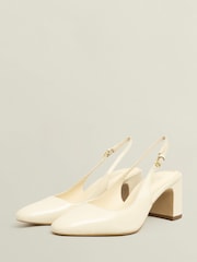 Hobbs White Lily Slingback Sandals - Image 2 of 3