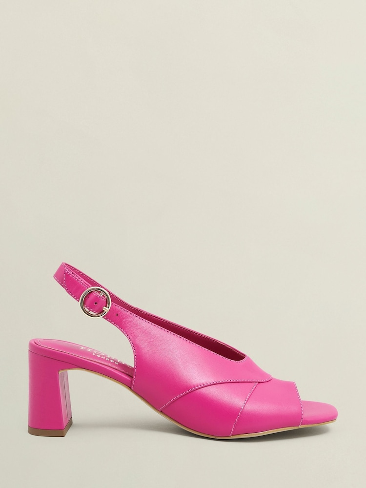 Hobbs Pink Karina Sandals - Image 1 of 3 Hobbs Pink Karina Sandals - Image 1 of 3
