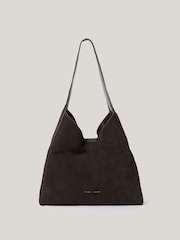 Jigsaw Brown Heckfield Suede Tote - Image 1 of 5