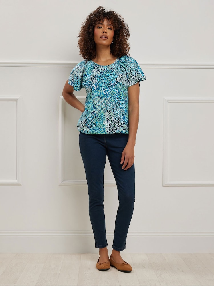 M&Co Natural Boho 100% Cotton T-Shirt - Image 2 of 5