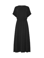 M&Co Black Grown On Sleeve Maxi Dress - Image 5 of 5