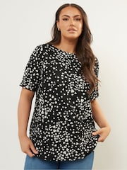 Negro - Yours Curve Shell Top - Imagen 4 de 5