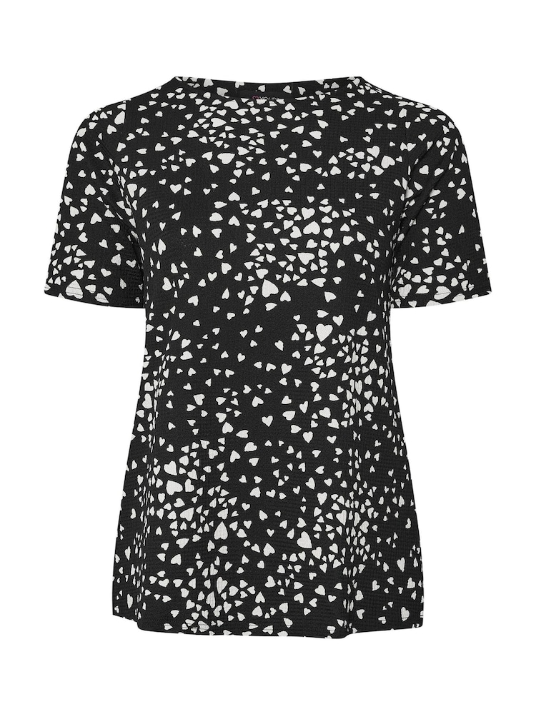 Negro - Yours Curve Shell Top - Imagen 5 de 5