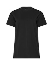 Negro - Long Tall Sally Premium Stitch Panel 100% Cotton T-Shirt - Imagen 5 de 5