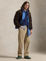 Polo Ralph Lauren Brown Wyoming Corduroy Padded Bomber Jacket - Image 4 of 9