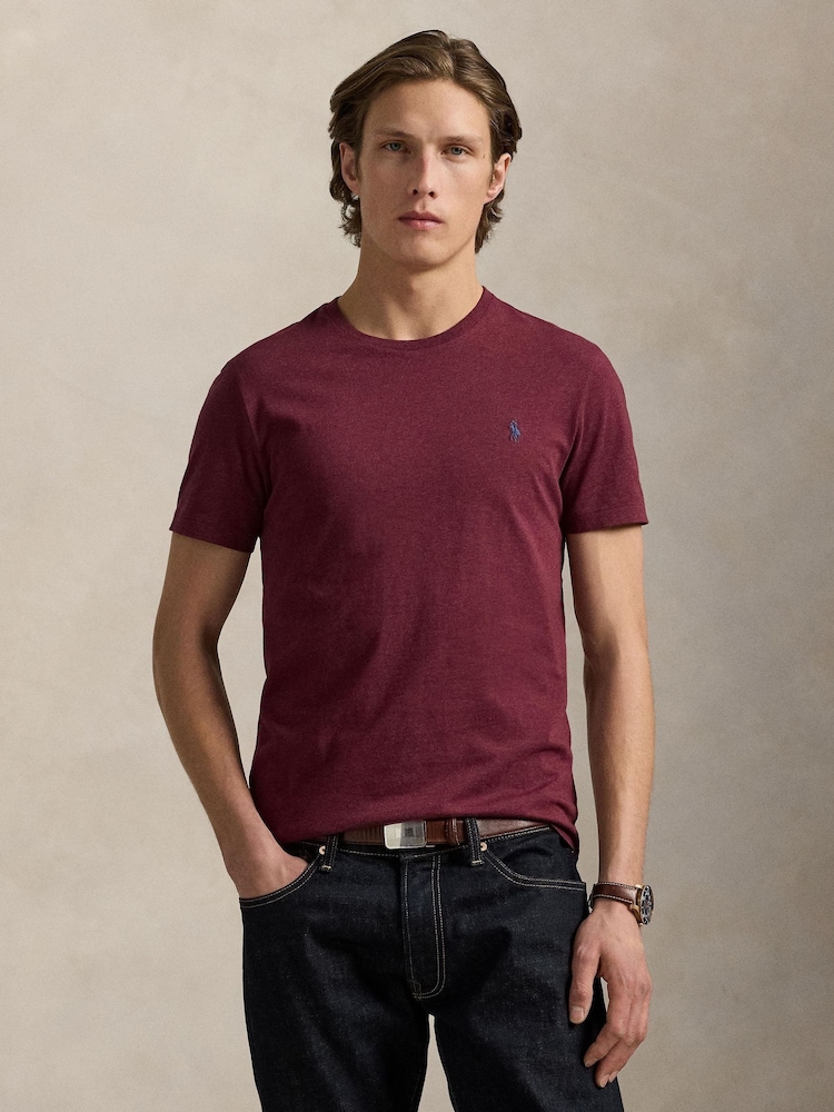 Polo Ralph Lauren Red Crewneck T-Shirt - Image 1 of 5