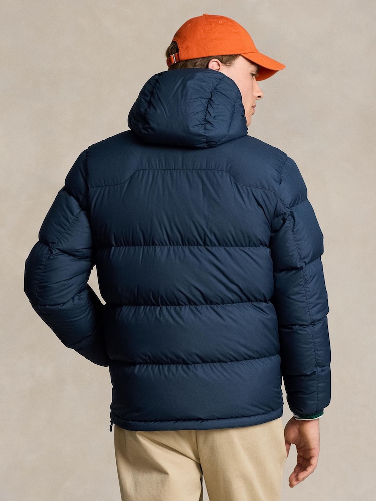 Polo Ralph Lauren Blue Gorham Down Jacket - Image 2 of 7