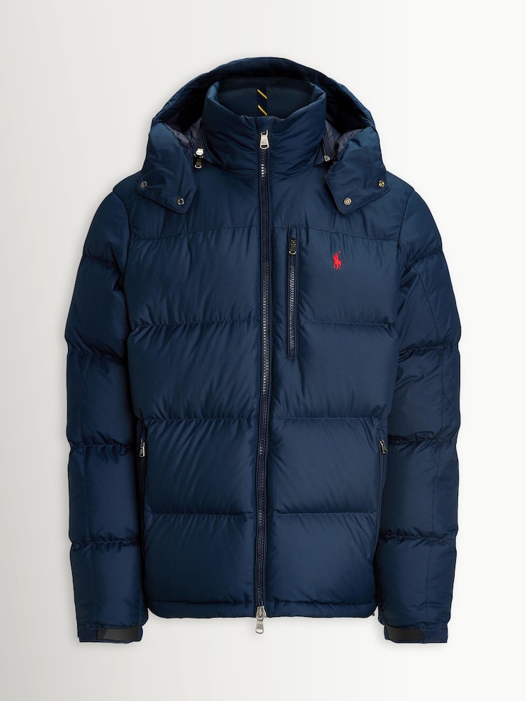 Polo Ralph Lauren Blue Gorham Down Jacket - Image 8 of 8
