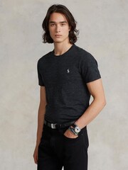 Polo Ralph Lauren Black Crewneck T-Shirt - Image 1 of 7