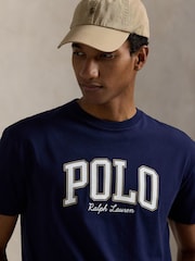 Polo Ralph Lauren Blue Big Logo T-Shirt - Image 4 of 4