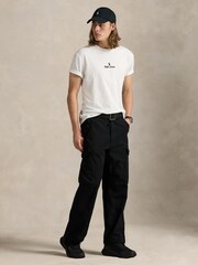 Polo Ralph Lauren White Script Logo T-Shirt - Image 1 of 4