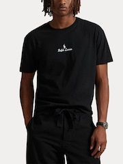 Polo Ralph Lauren Black Script Logo T-Shirt - Image 1 of 3